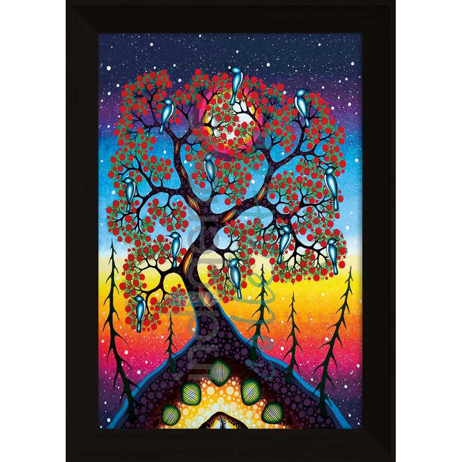Tree of Knowledge by artist James Jacko - Odawa-Pottawatomi. Indigenous Collection
