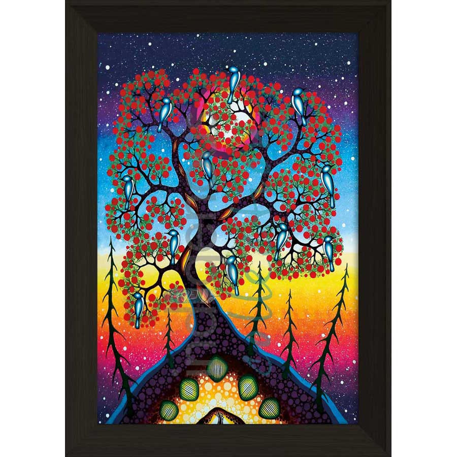 Tree of Knowledge by artist James Jacko - Odawa-Pottawatomi. Indigenous Collection