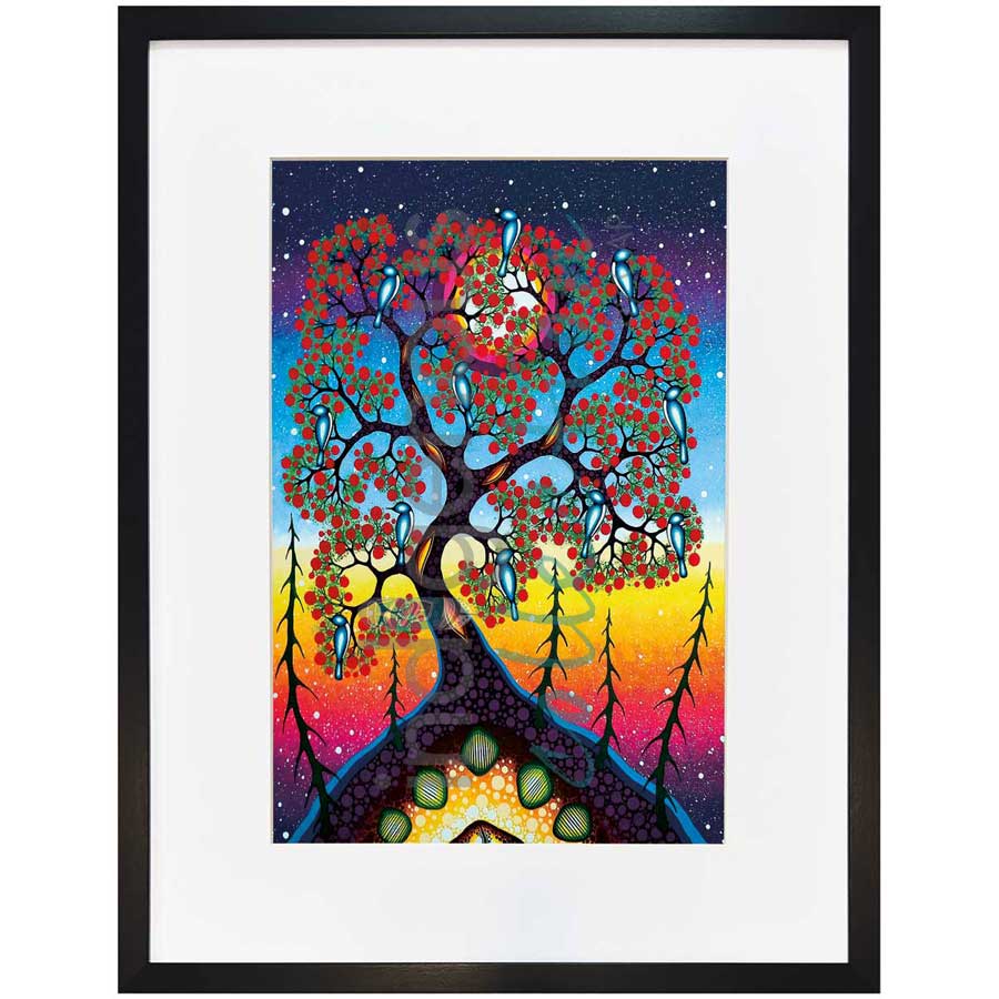 Tree of Knowledge by artist James Jacko - Odawa-Pottawatomi. Indigenous Collection