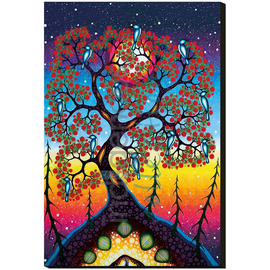 Tree of Knowledge by artist James Jacko - Odawa-Pottawatomi. Indigenous Collection
