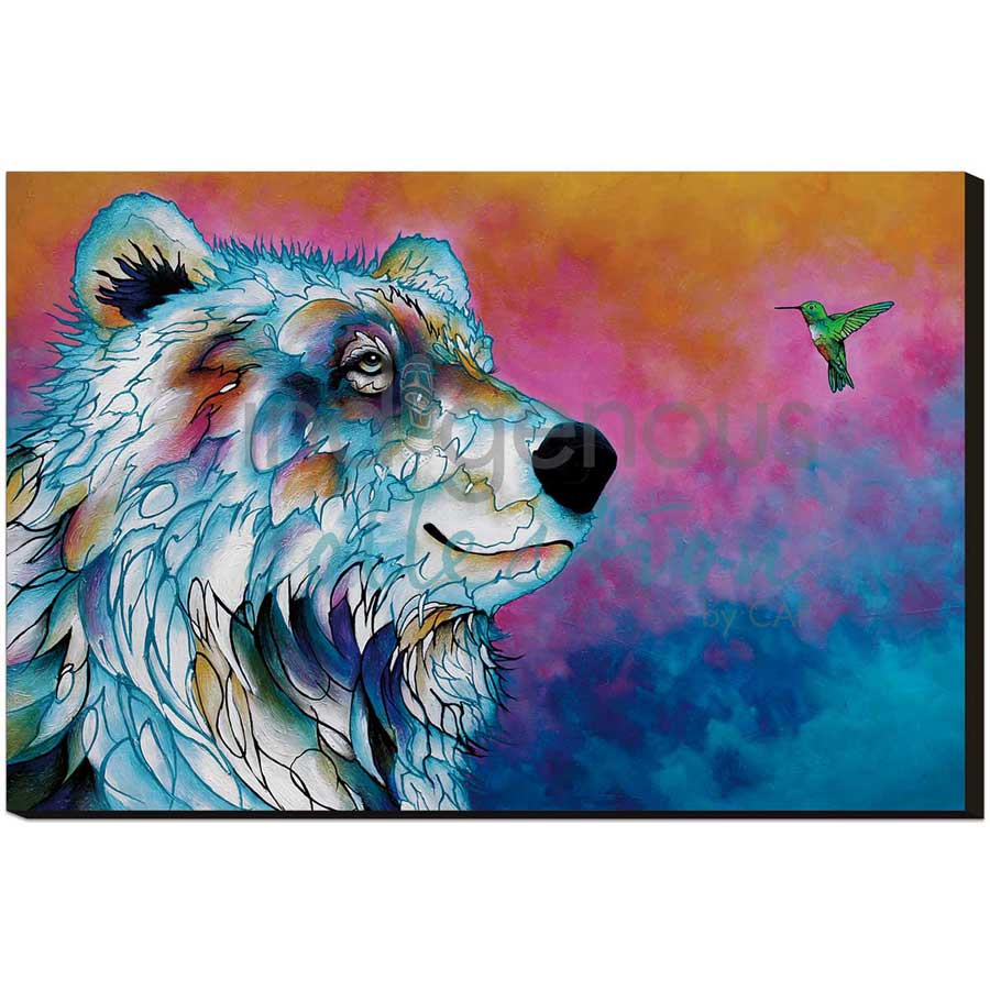 Sunrise Tales by artist Micqaela Jones - Te-Moak. Indigenous Collection
