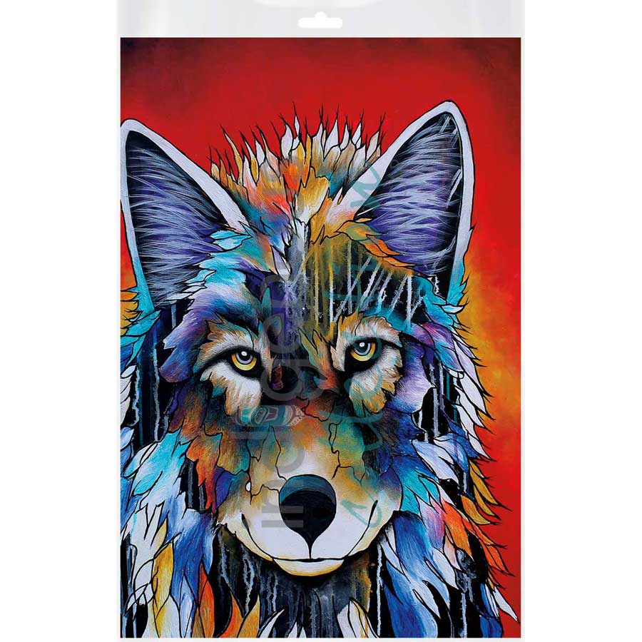 The Bandit by artist Micqaela Jones - Te-Moak. Indigenous Collection