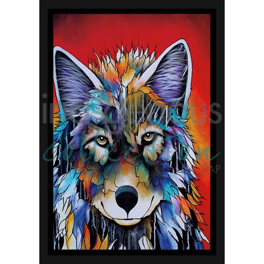 The Bandit by artist Micqaela Jones - Te-Moak. Indigenous Collection