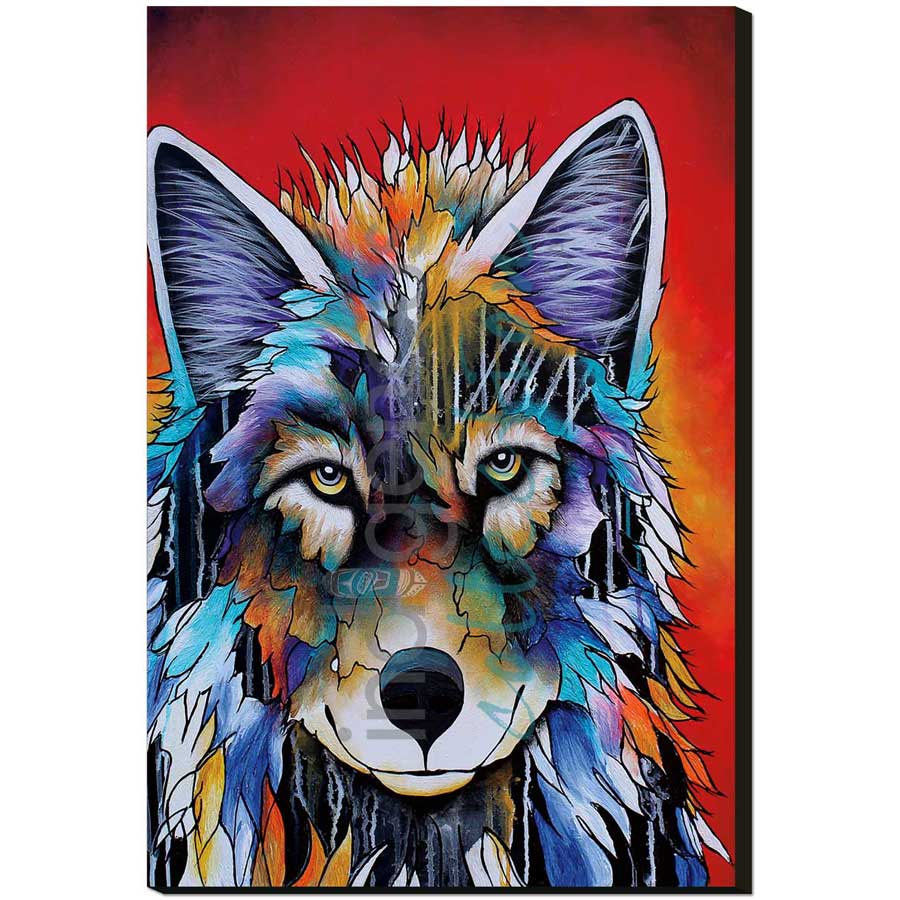 The Bandit by artist Micqaela Jones - Te-Moak. Indigenous Collection