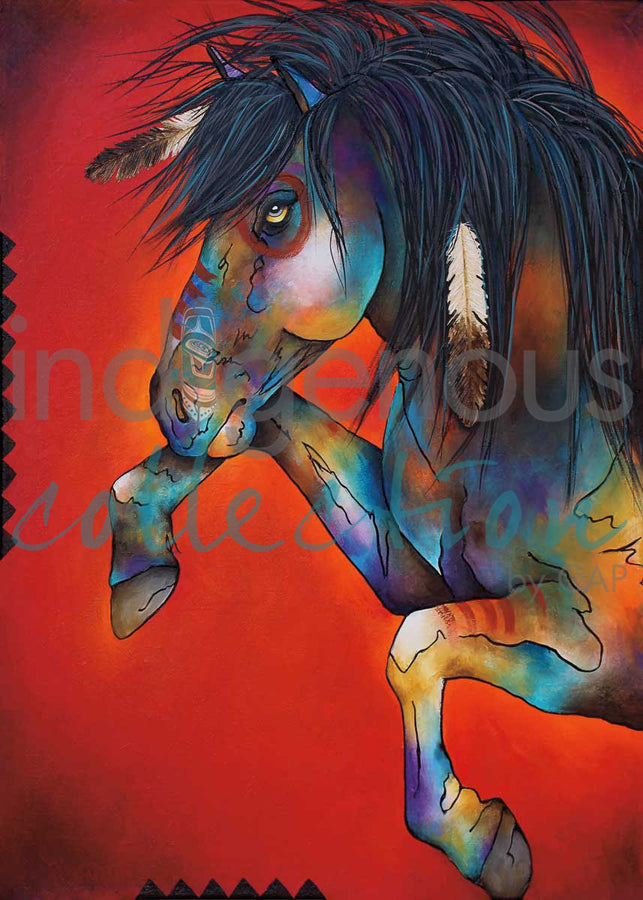 Wild Fire by artist Micqaela Jones