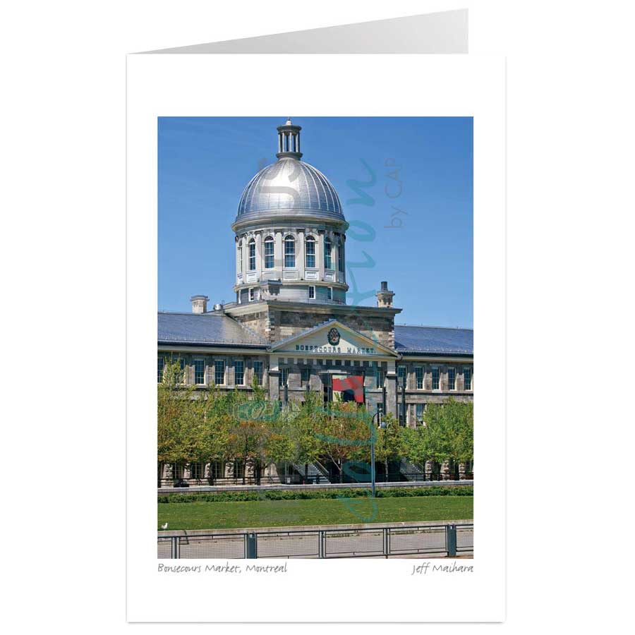 Bonsecours Market, Montreal by artist Jeff Maihara