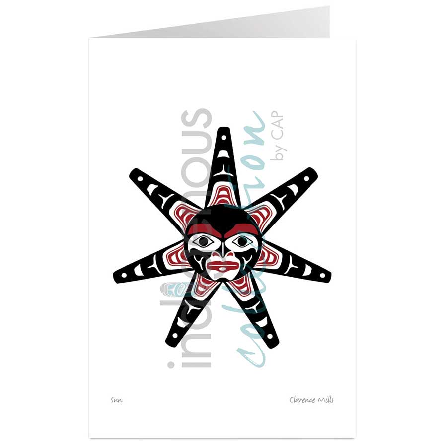 Sun by artist Clarence Mills