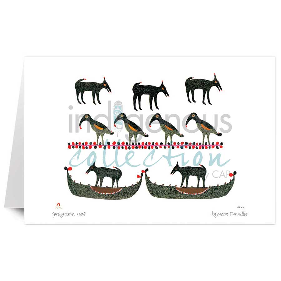 Springtime by artist Ikayukta Tunnillie