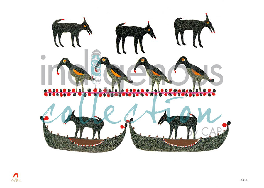 Springtime by artist Ikayukta Tunnillie