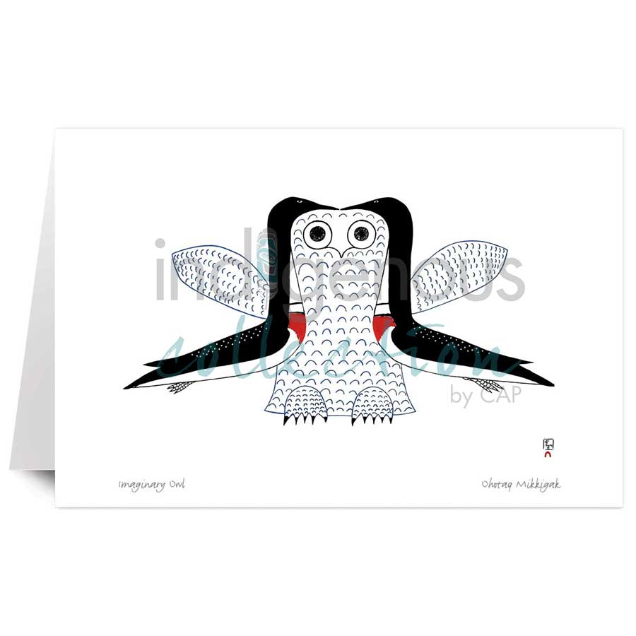 Imaginary Owl by artist Ohotaq Mikkigak