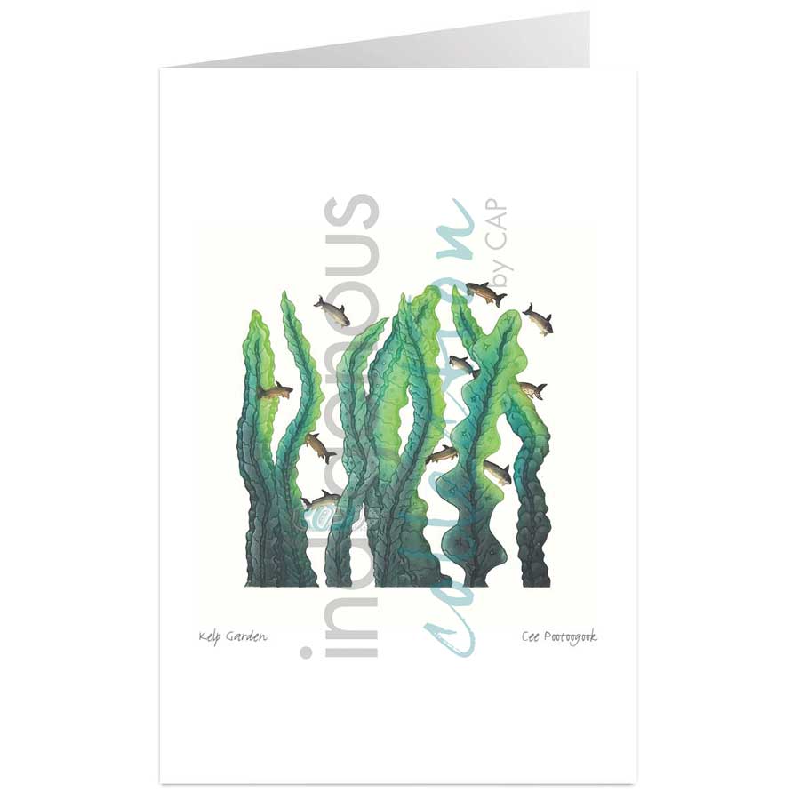 Kelp Garden by artist Cee Pootoogook