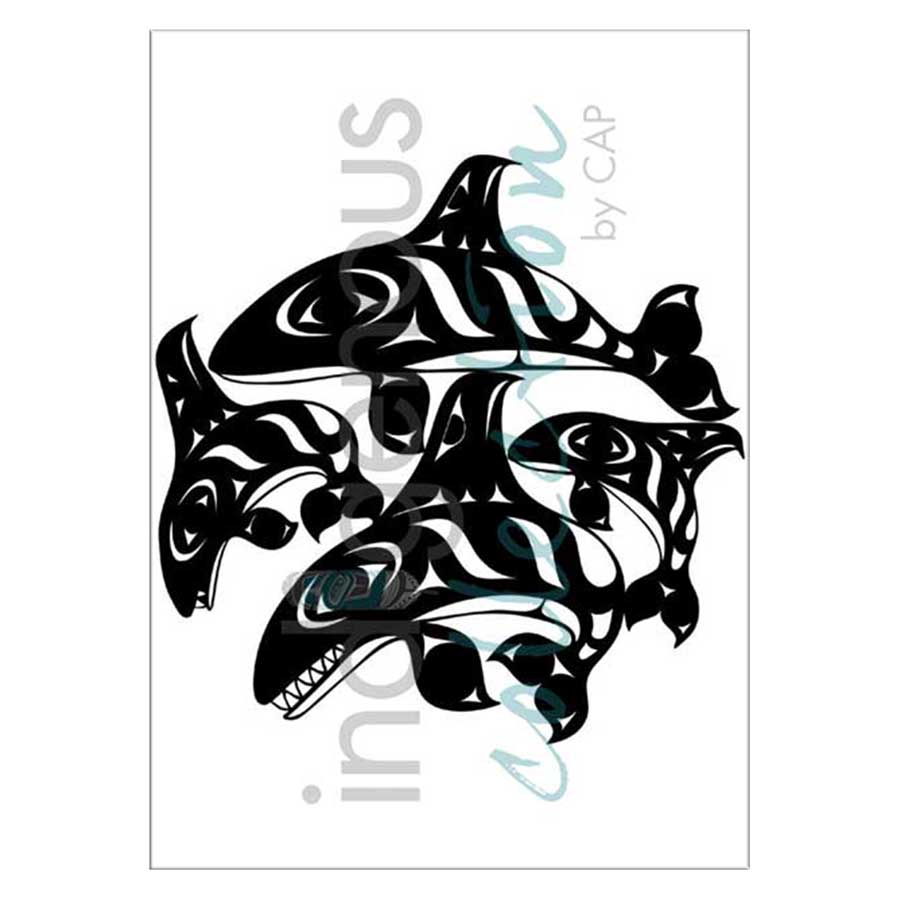 Orcas  Canvas Prints