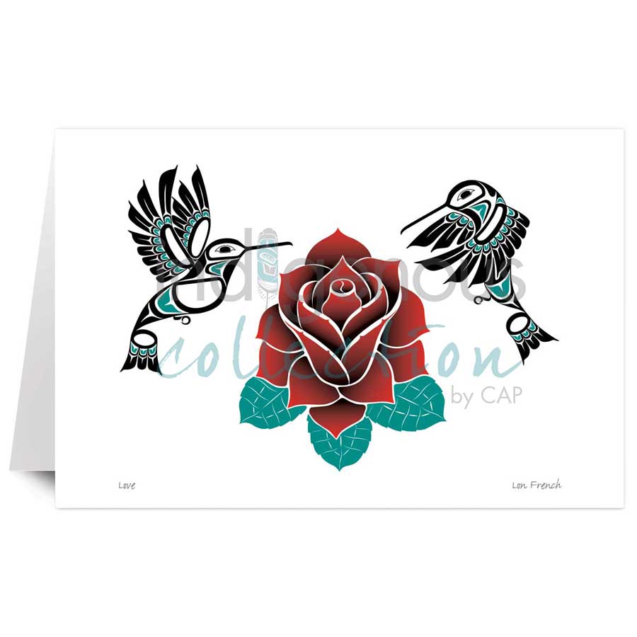 Love by artist Lon French