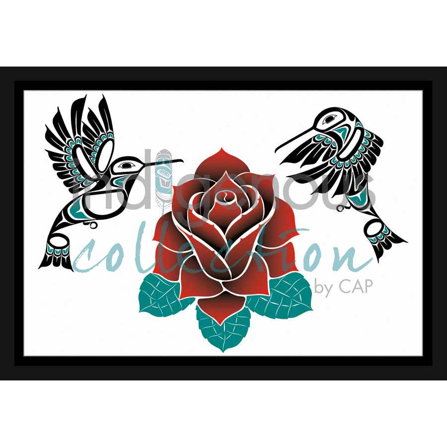 Love by artist Lon French - Haida. Indigenous Collection