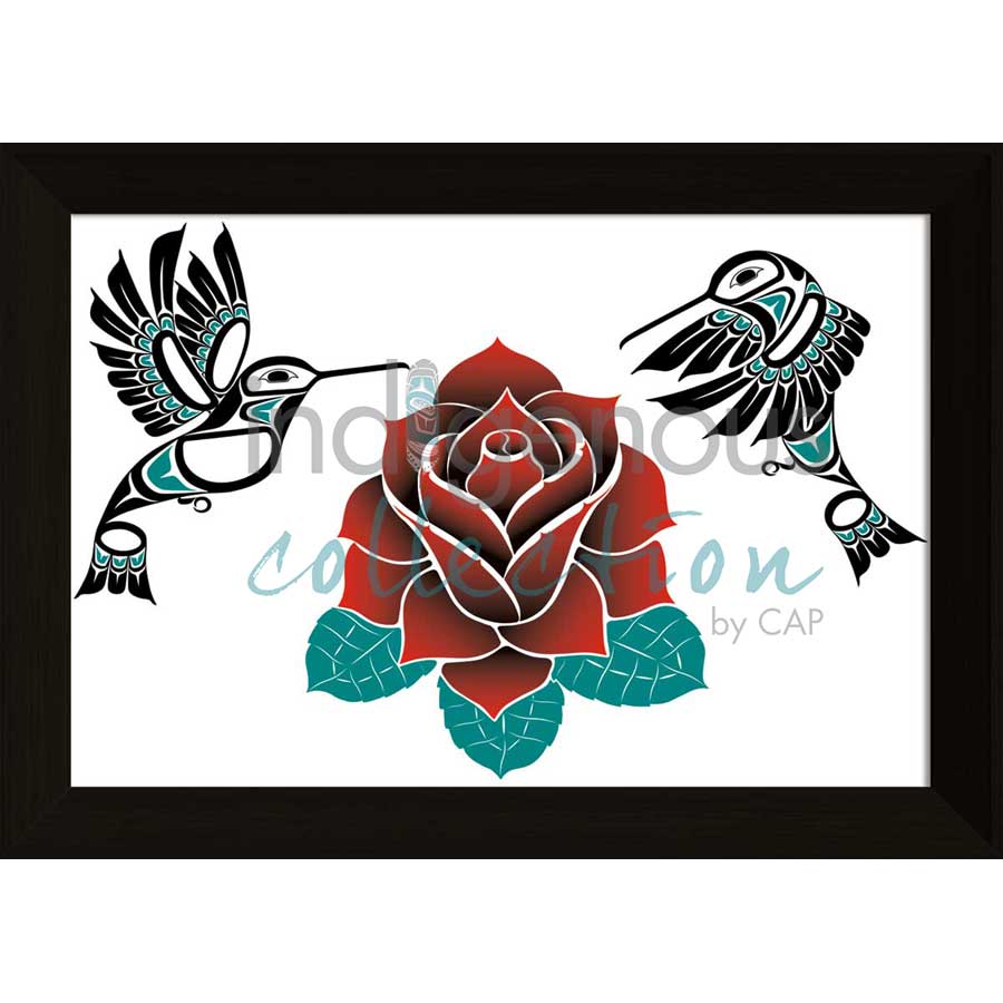 Love by artist Lon French - Haida. Indigenous Collection
