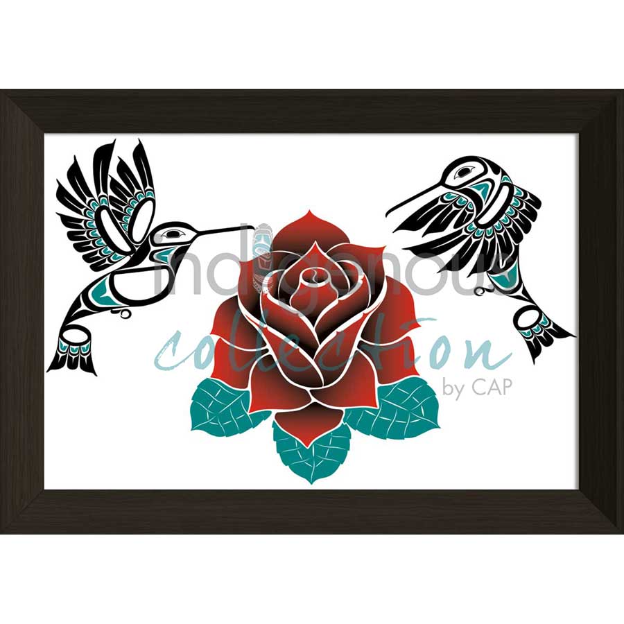 Love by artist Lon French - Haida. Indigenous Collection