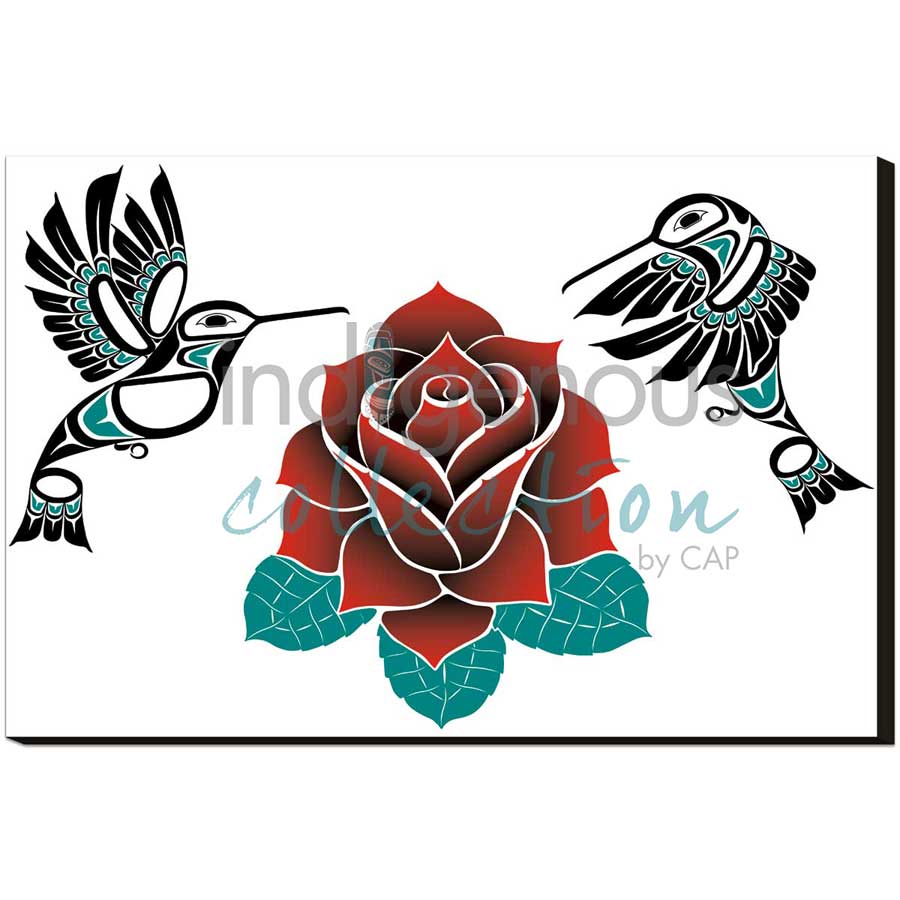 Love by artist Lon French - Haida. Indigenous Collection