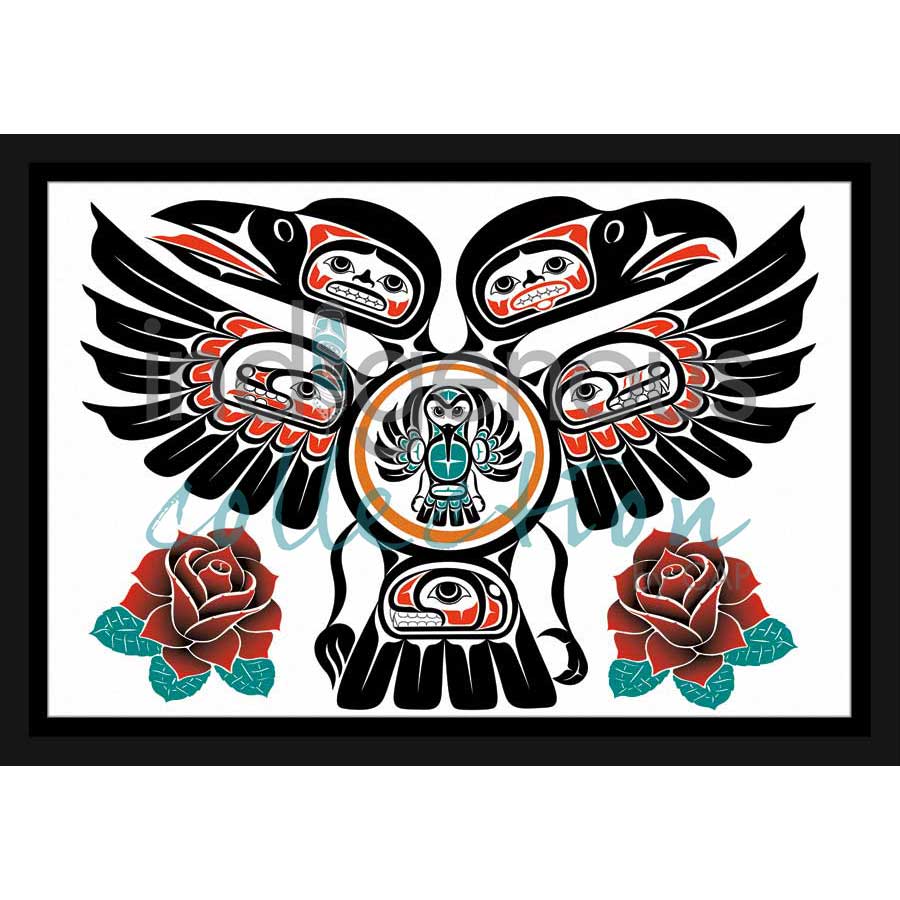 Marriage by artist Lon French - Haida. Indigenous Collection