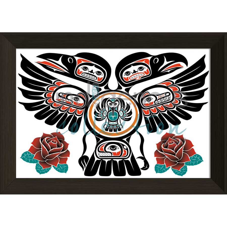 Marriage by artist Lon French - Haida. Indigenous Collection