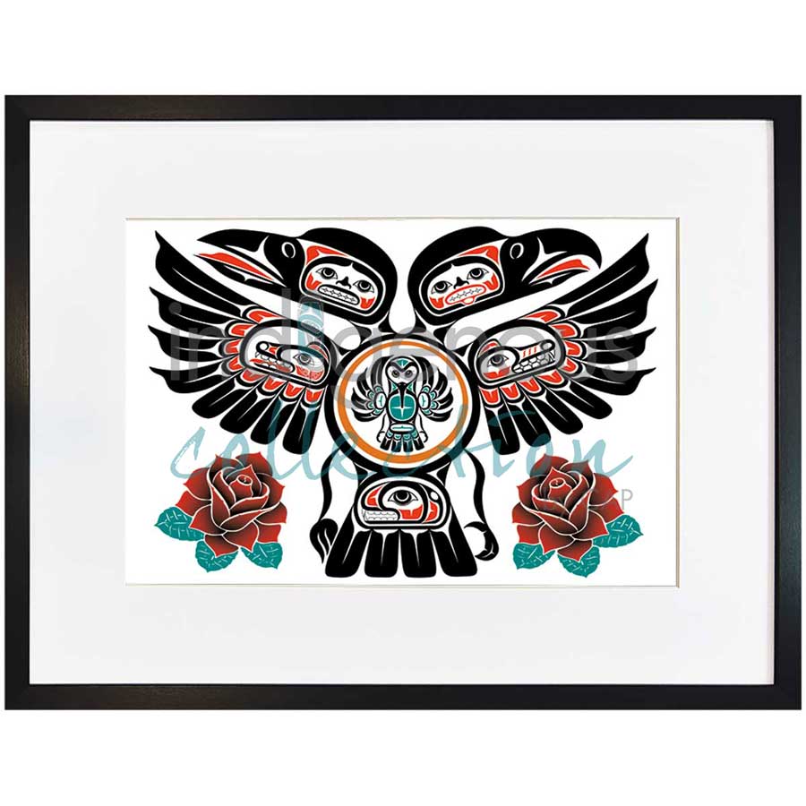 Marriage by artist Lon French - Haida. Indigenous Collection