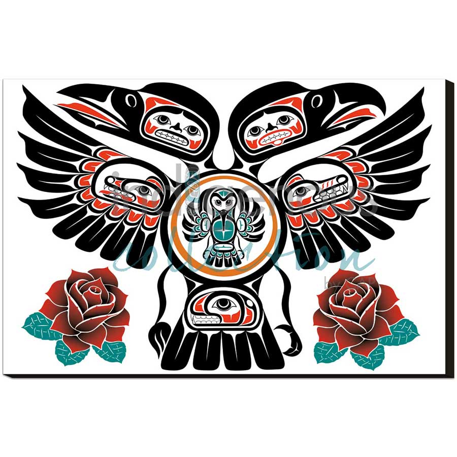 Marriage by artist Lon French - Haida. Indigenous Collection