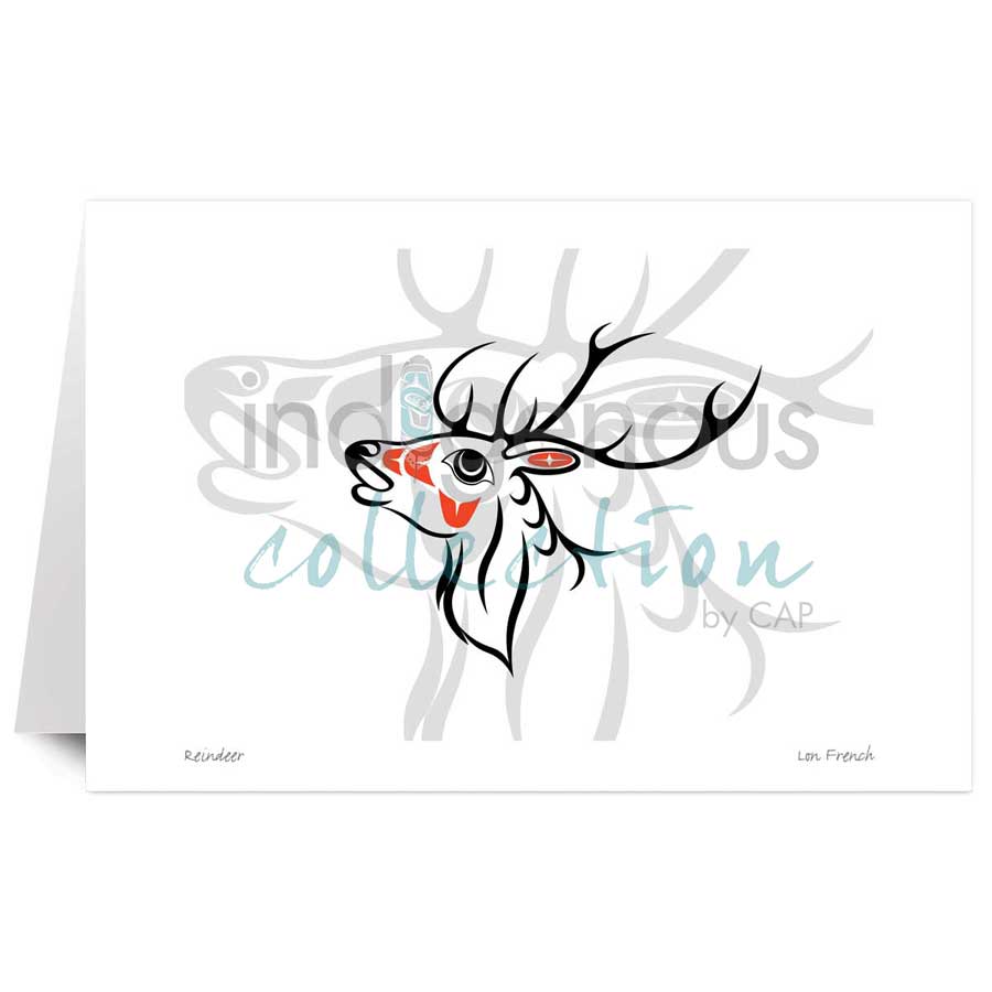 Reindeer by artist Lon French