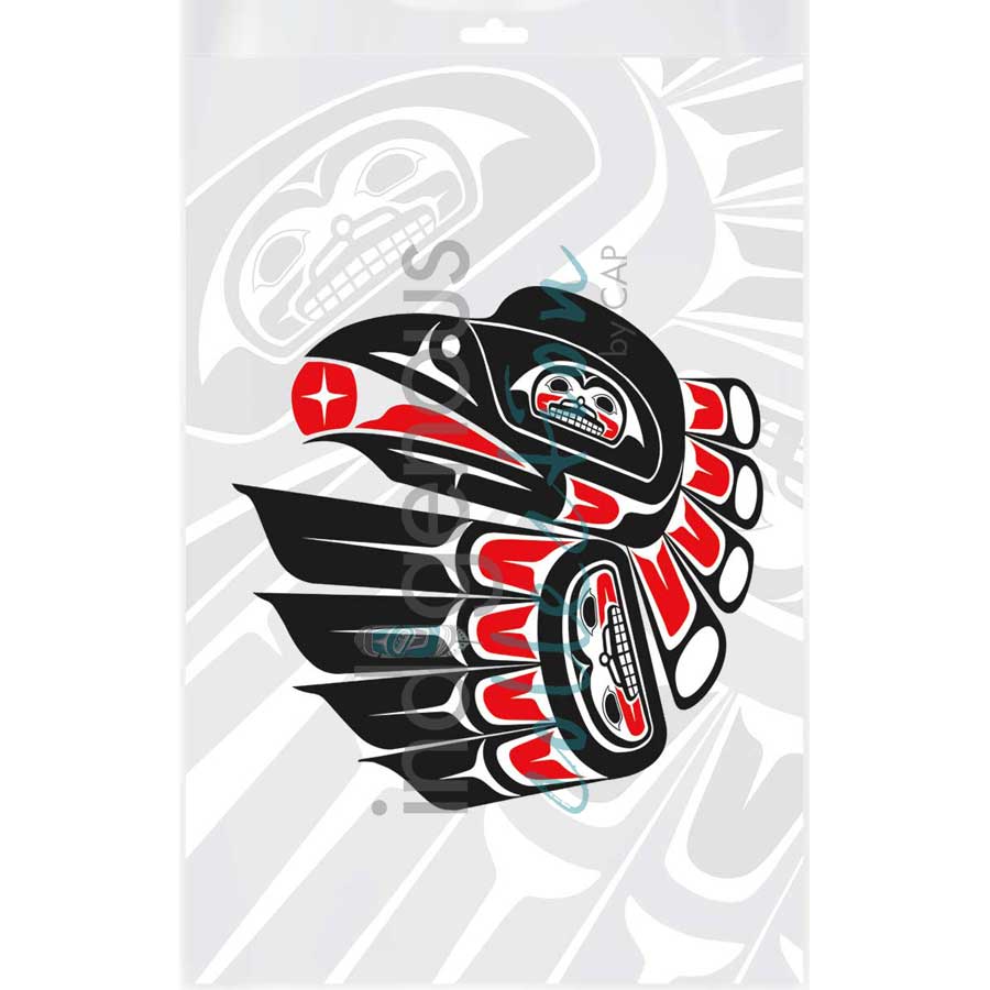 Raven by artist Lon French - Haida. Indigenous Collection