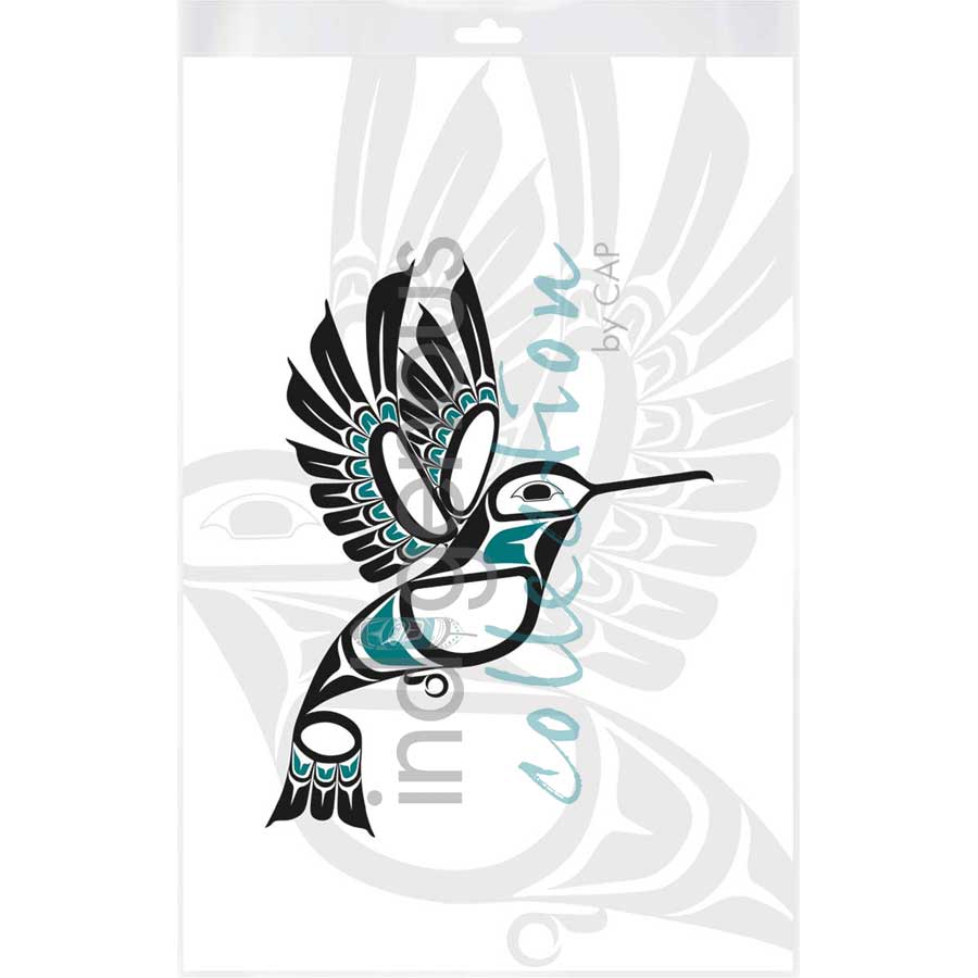 Hummingbird I by artist Lon French - Haida. Indigenous Collection