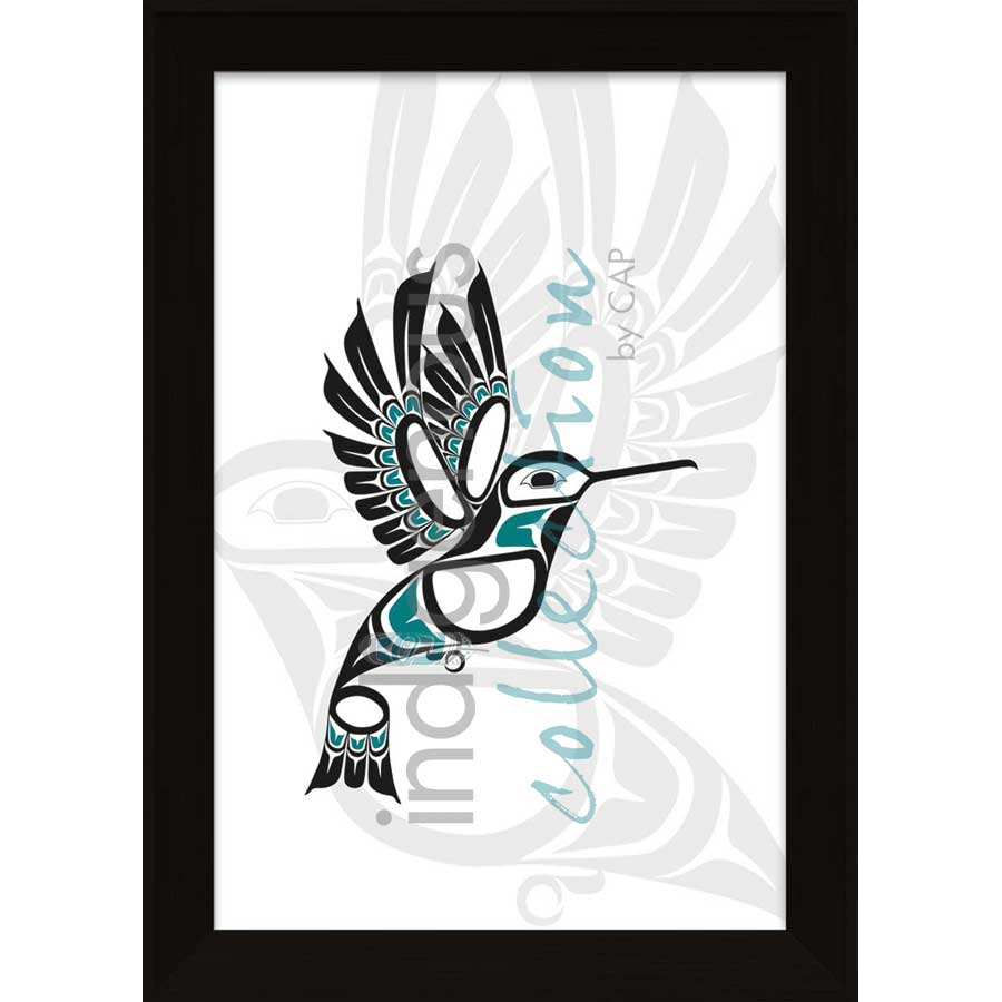 Hummingbird I by artist Lon French - Haida. Indigenous Collection