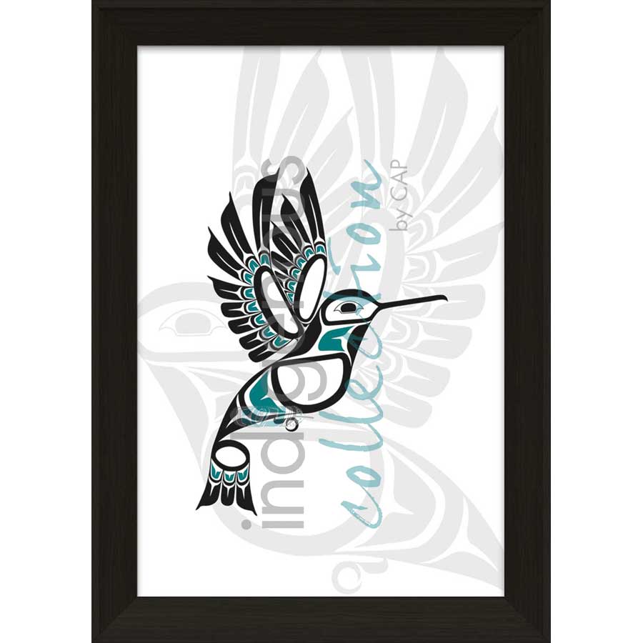 Hummingbird I by artist Lon French - Haida. Indigenous Collection