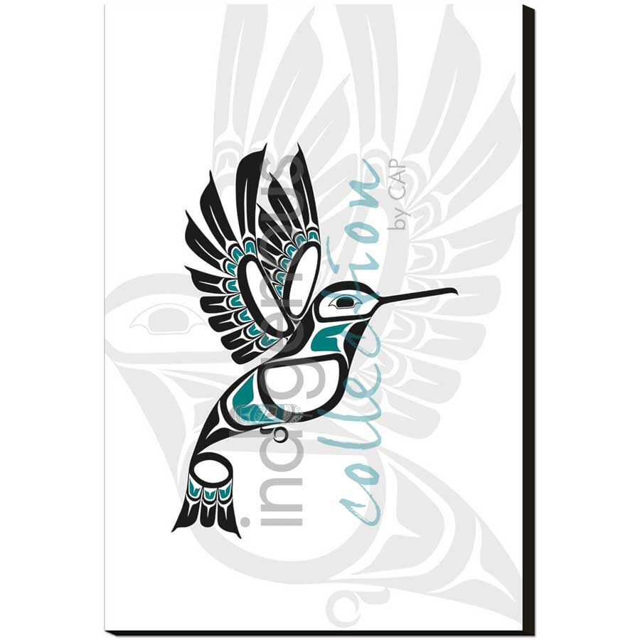 Hummingbird I by artist Lon French - Haida. Indigenous Collection