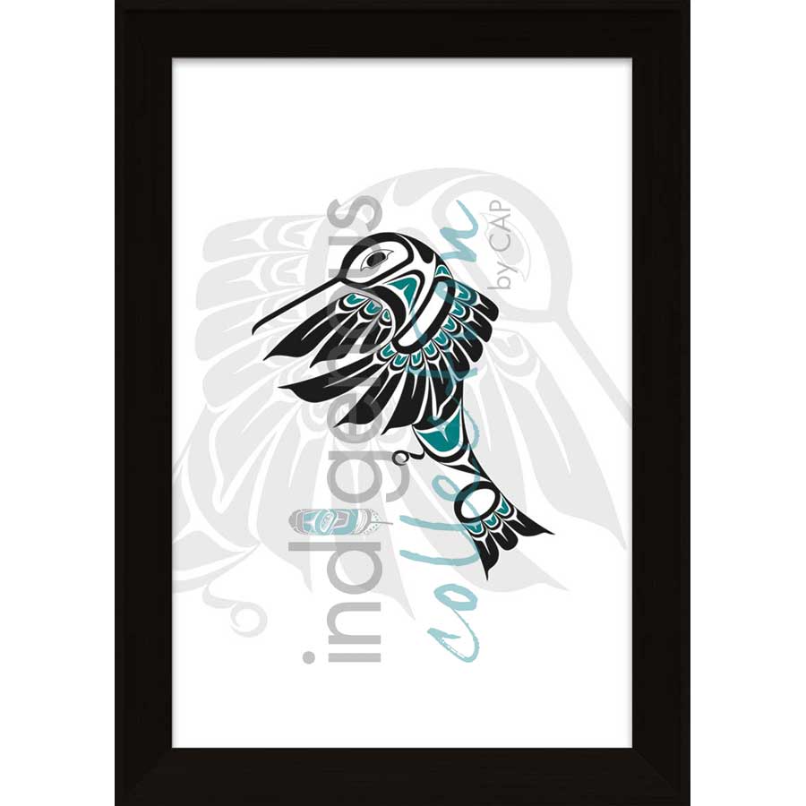 Hummingbird II by artist Lon French - Haida. Indigenous Collection