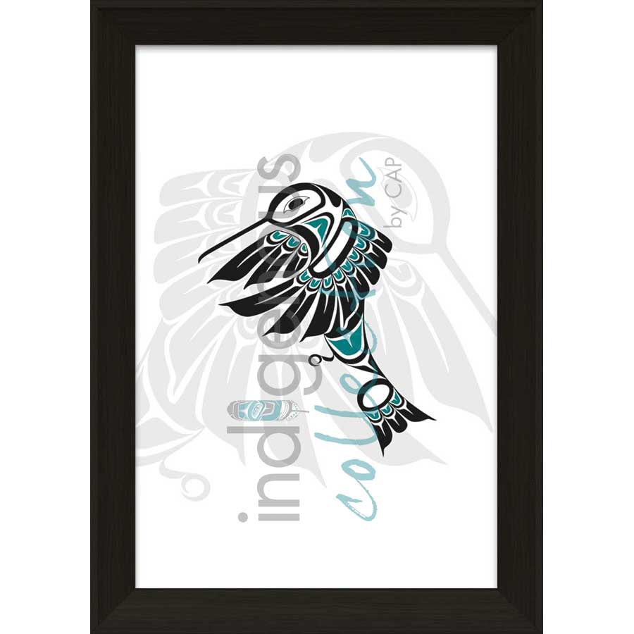 Hummingbird II by artist Lon French - Haida. Indigenous Collection