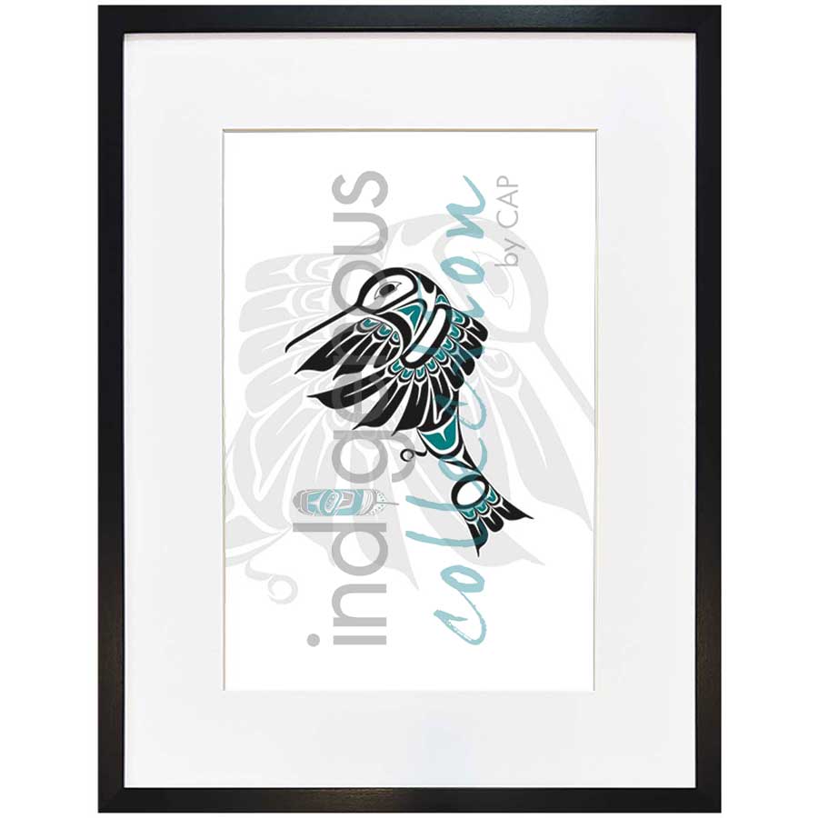 Hummingbird II by artist Lon French - Haida. Indigenous Collection