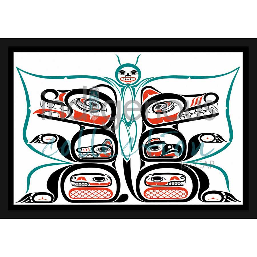 French Start by artist Lon French - Haida. Indigenous Collection
