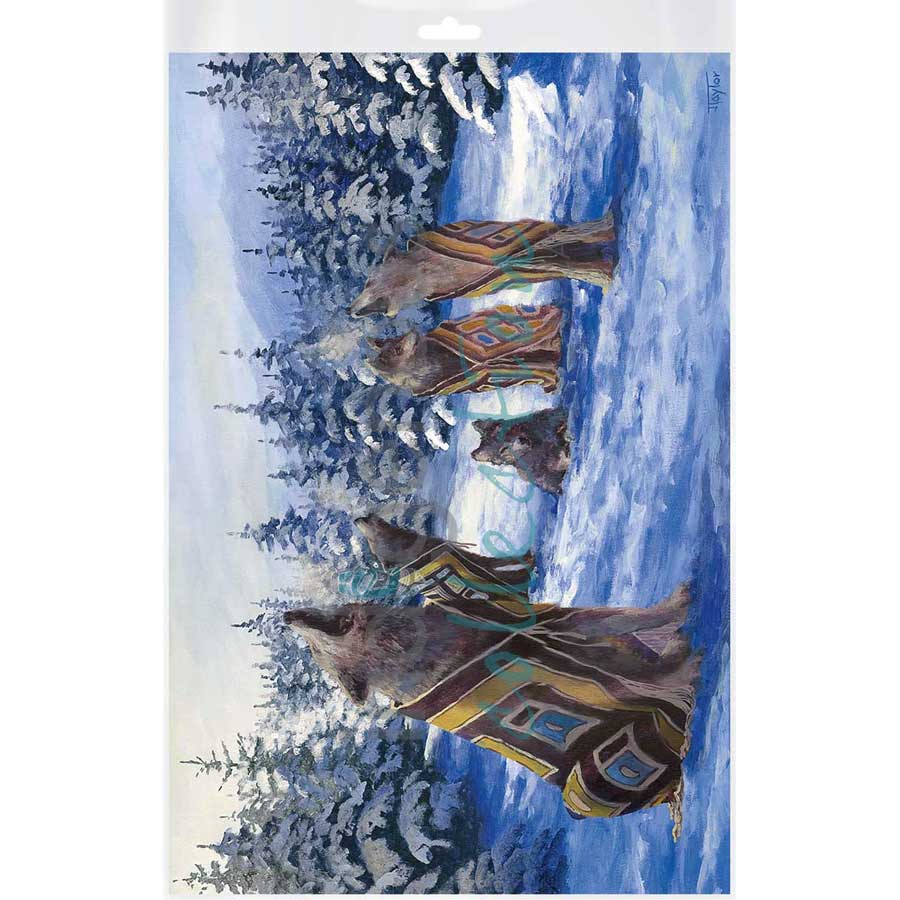 Winter Song by artist Jean Taylor - Tlingit. Indigenous Collection