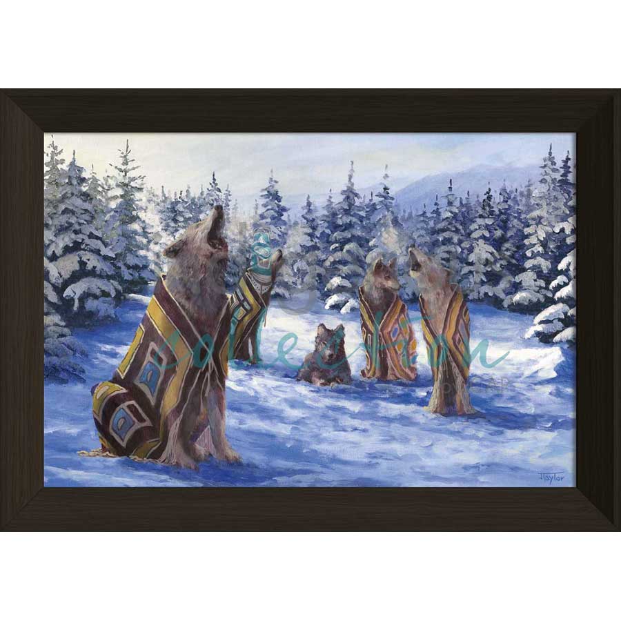 Winter Song by artist Jean Taylor - Tlingit. Indigenous Collection