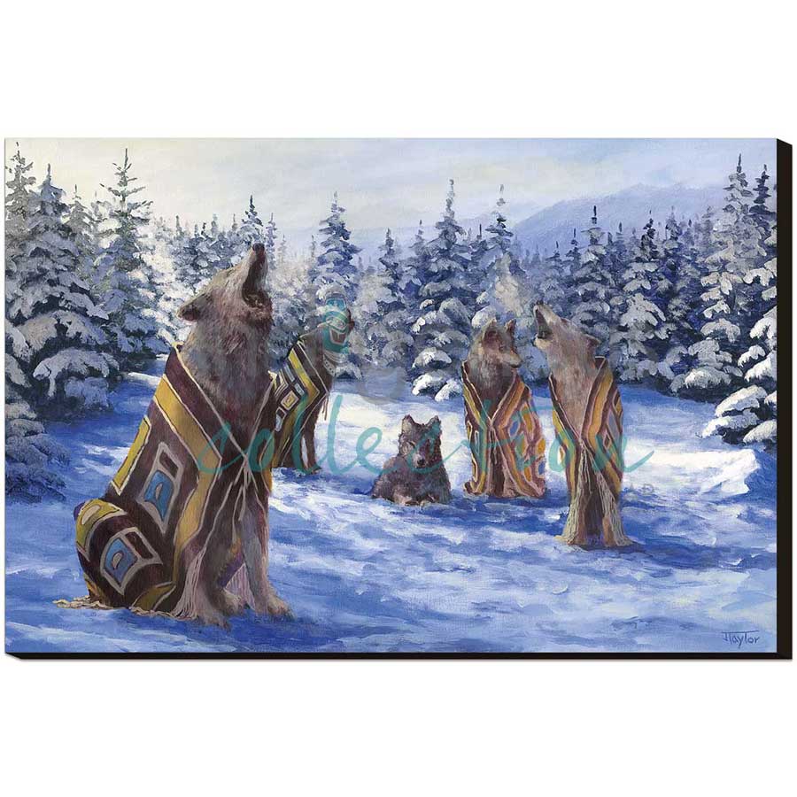 Winter Song by artist Jean Taylor - Tlingit. Indigenous Collection