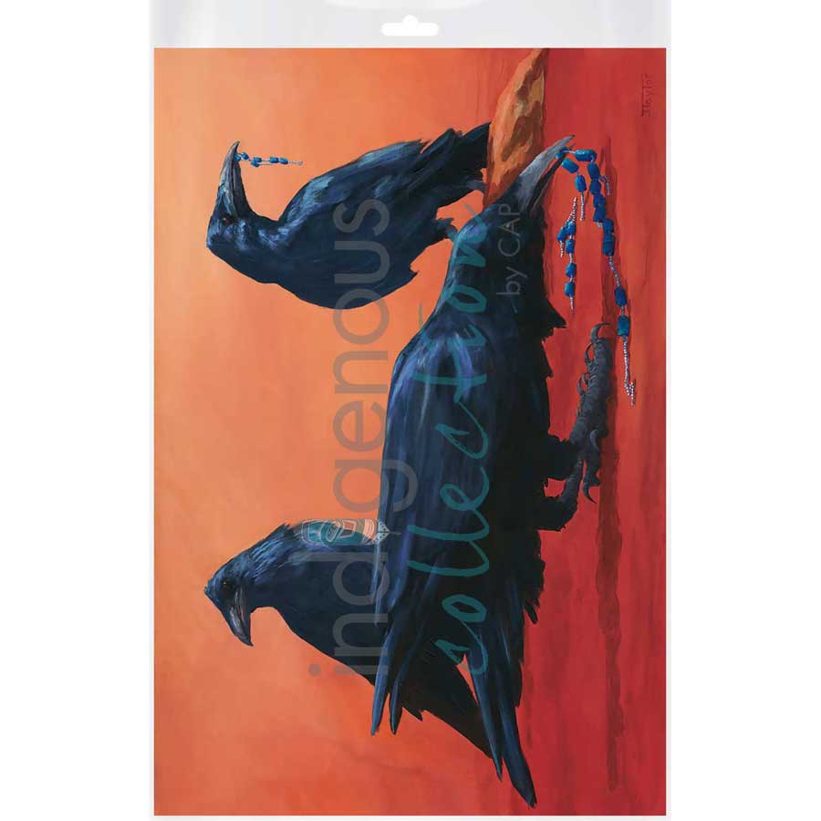 Splitting the Loot by artist Jean Taylor - Tlingit. Indigenous Collection