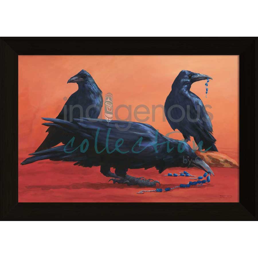 Splitting the Loot by artist Jean Taylor - Tlingit. Indigenous Collection