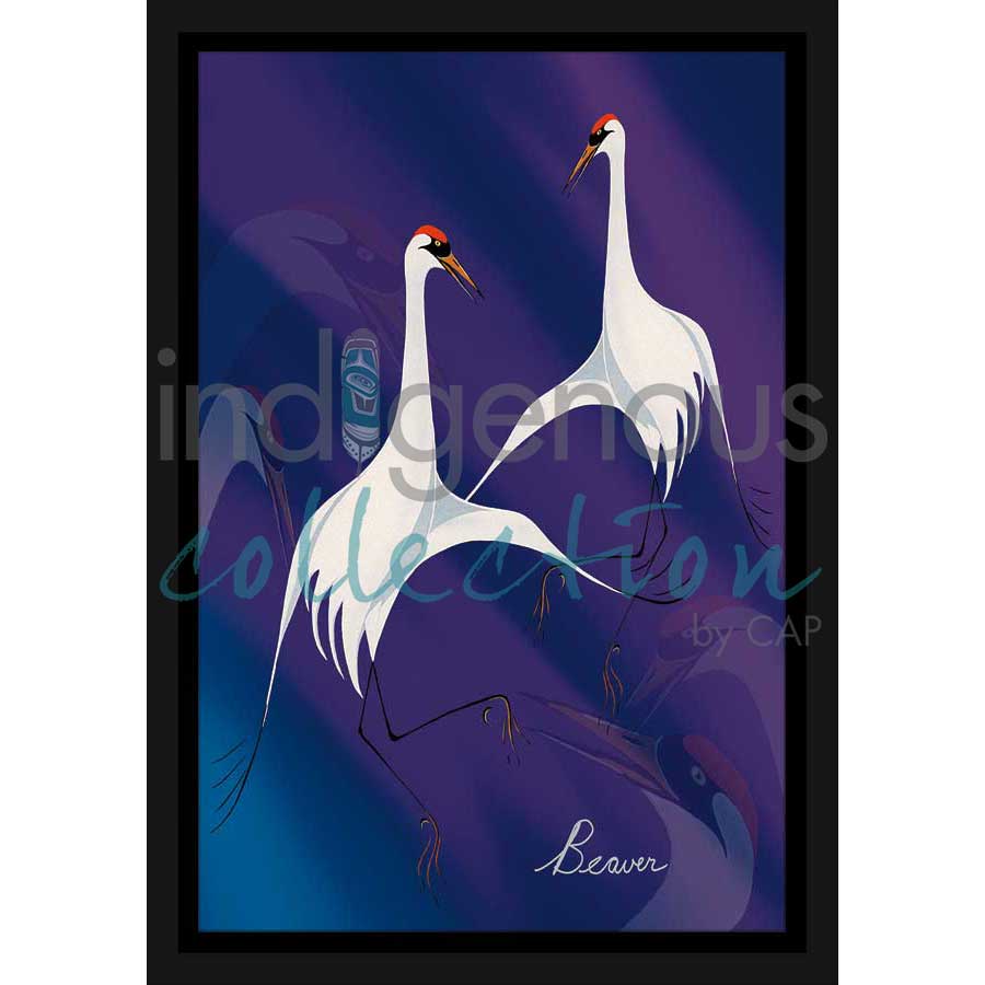 Ancestral Dance by artist Rick Beaver - Ojibway. Indigenous Collection