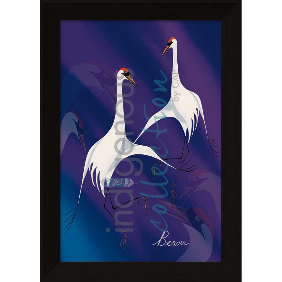 Ancestral Dance by artist Rick Beaver - Ojibway. Indigenous Collection