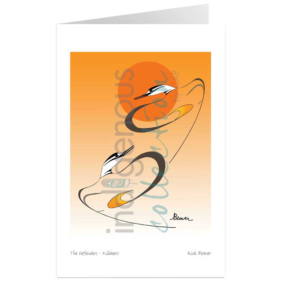 The Defenders - Killdeers by artist Rick Beaver