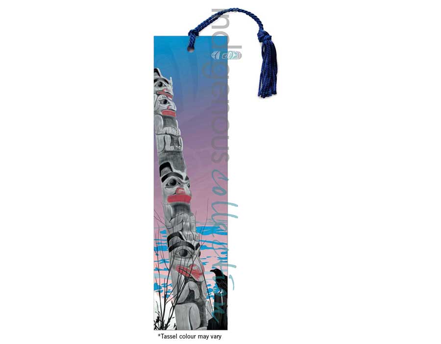 Totem Pole I Bookmark by artist Mark Preston