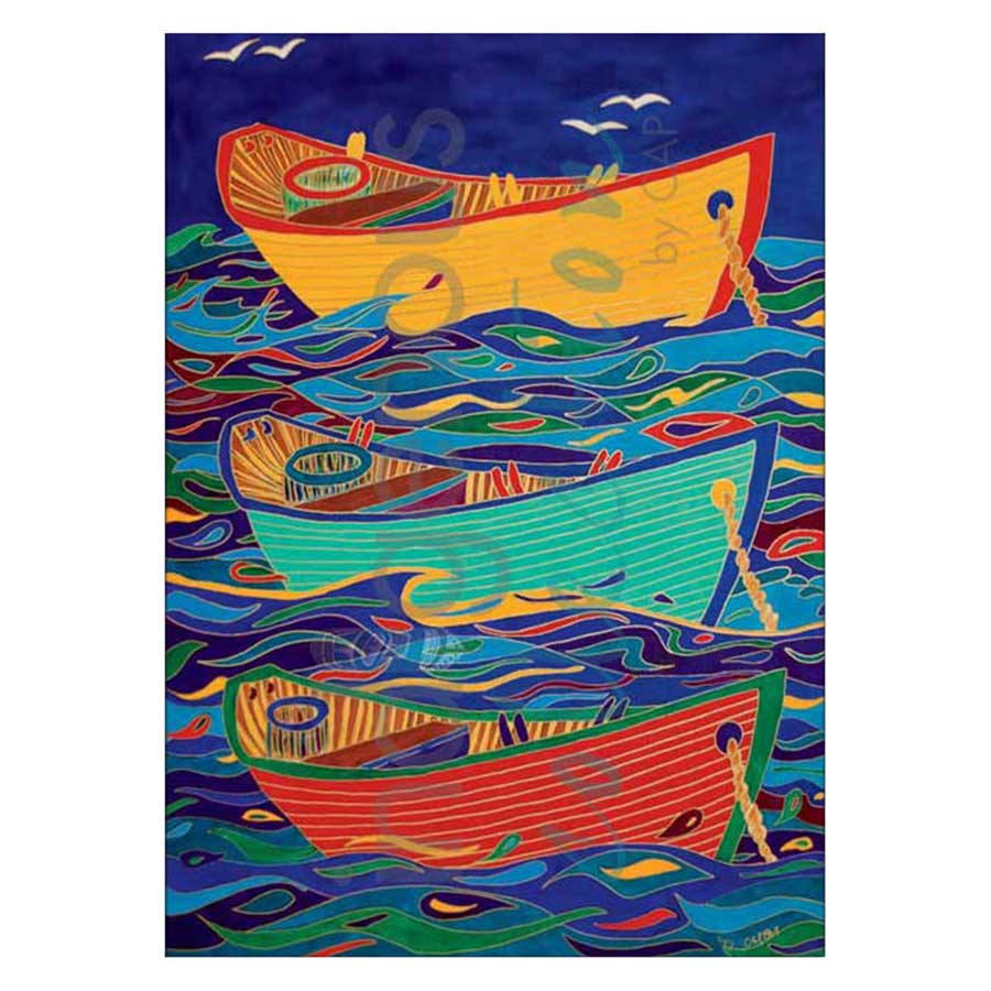 Three Dories Canvas Prints