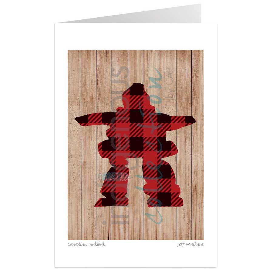 Canadian Inukshuk by artist Jeff Maihara