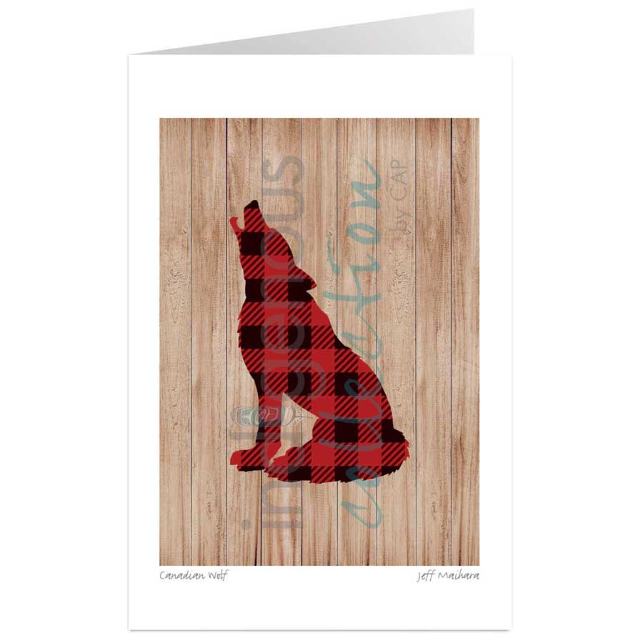 Canadian Wolf by artist Jeff Maihara