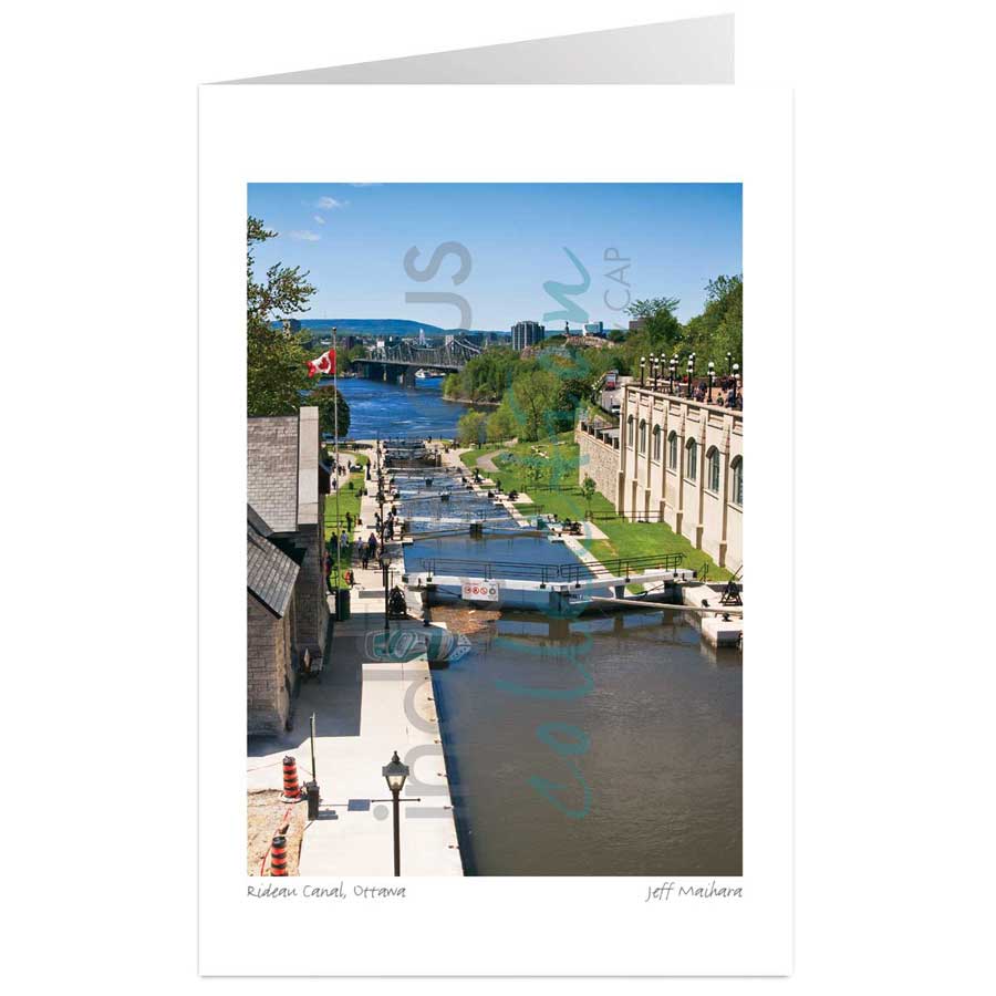 Rideau Canal, Ottawa by artist Jeff Maihara