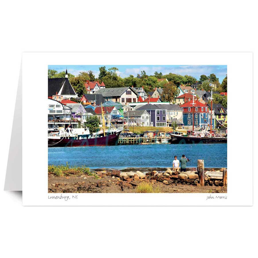 Lunenburg, NS by artist John Morris