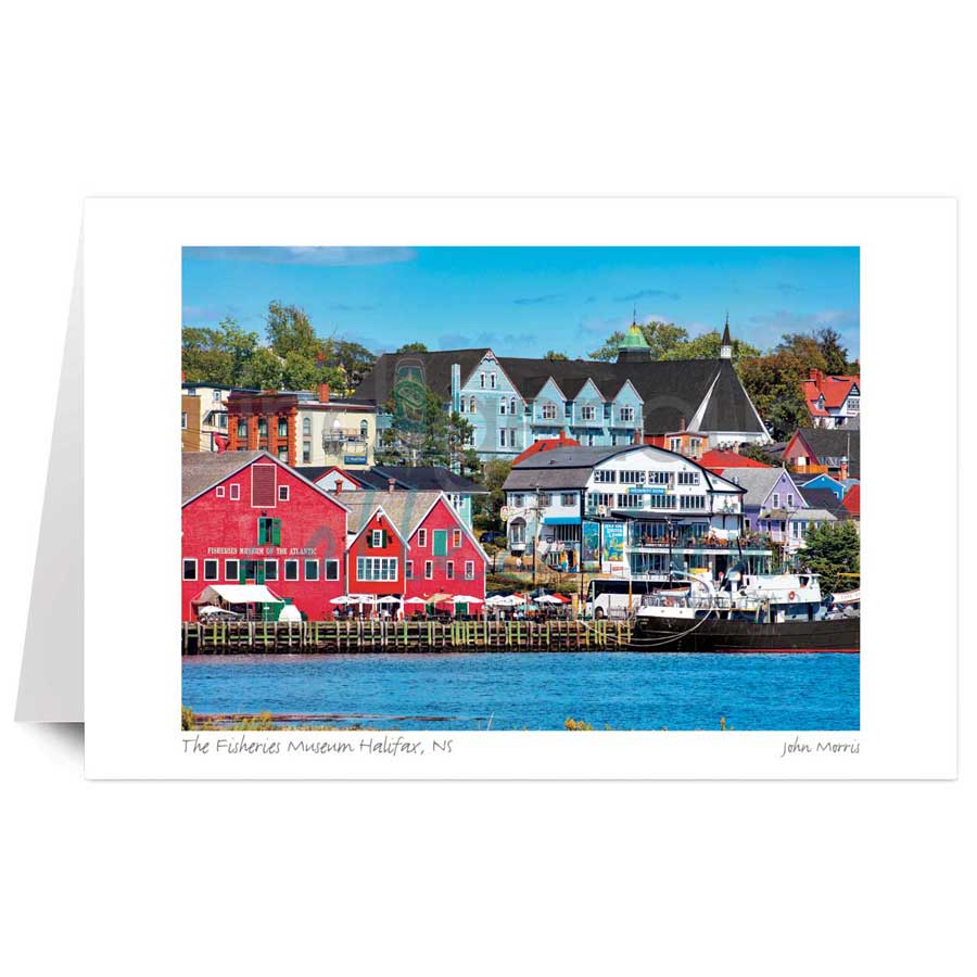 The Fisheries Museum Halifax, NS by artist John Morris